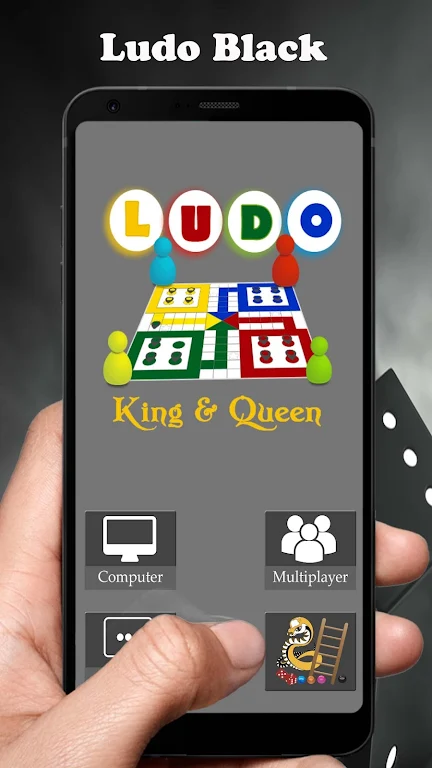 ภาพหน้าจอ Ludo Black 0