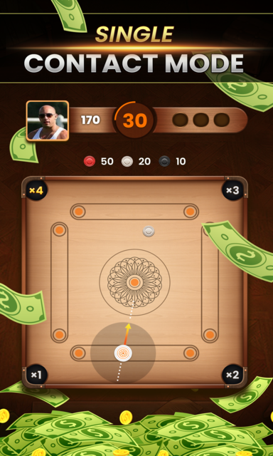 Carrom Cash屏幕截圖0