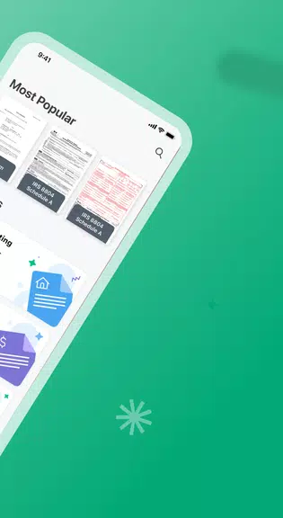 ภาพหน้าจอ e-taxfiller: Edit PDF forms 1