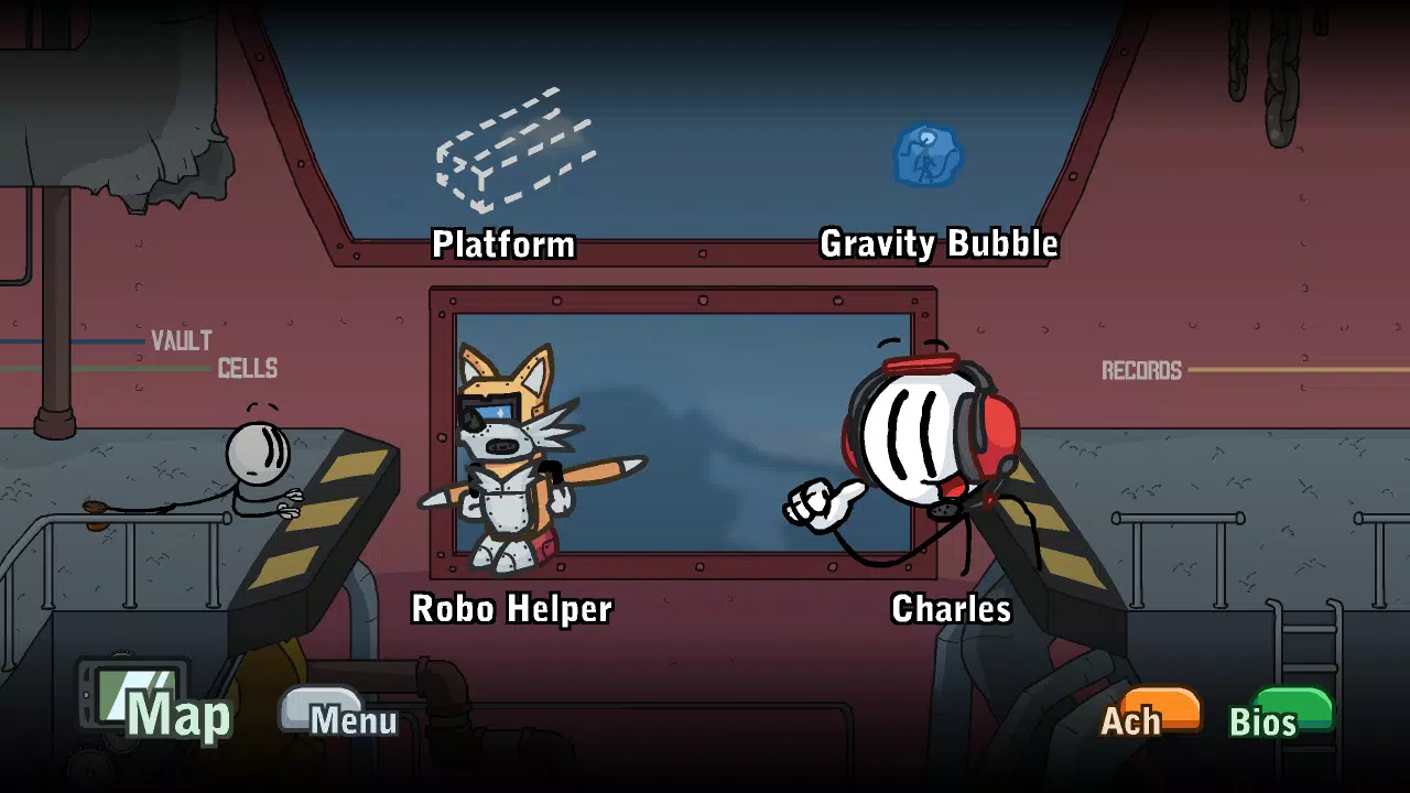 Stickman Teleporter Adventure屏幕截圖0