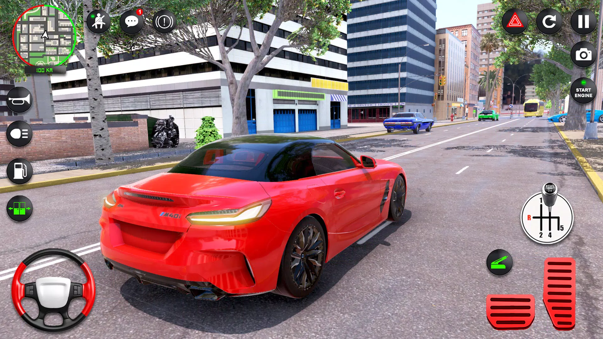 BMW Car Games Simulator 3D स्क्रीनशॉट 3