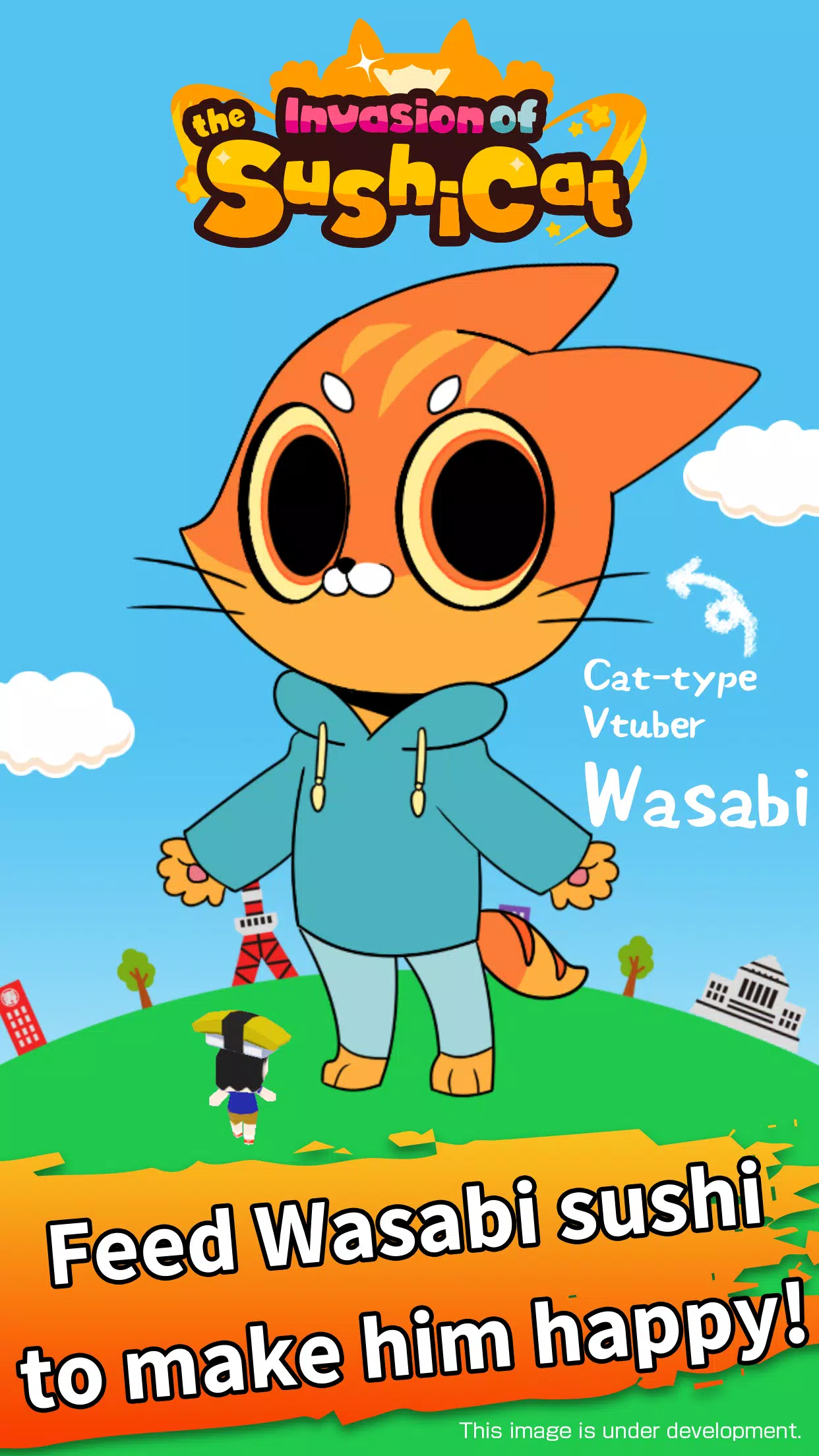 Invasion of the Sushicat屏幕截圖0