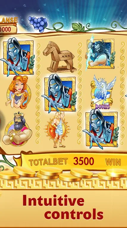 Greek Legends Slots ekran görüntüsü 1