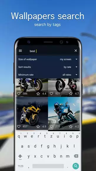 Sports Bike Wallpapers 4K ကိုဖန်သားပြင်1