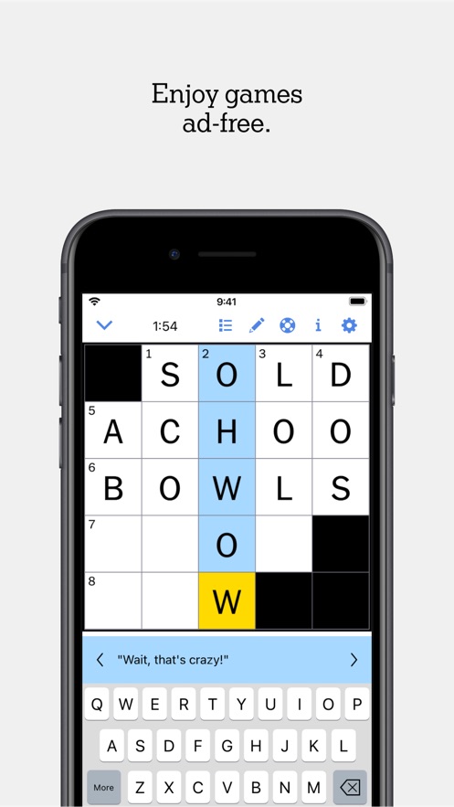 NYT Games: Word Games & Sudoku Captura de tela 3