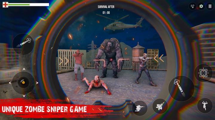 Schermata Sniper 3D Zombie: War Shooting 2