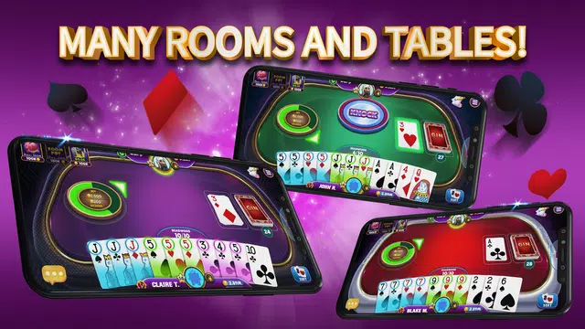 Gin Rummy Elite: Online Game ảnh chụp màn hình 2