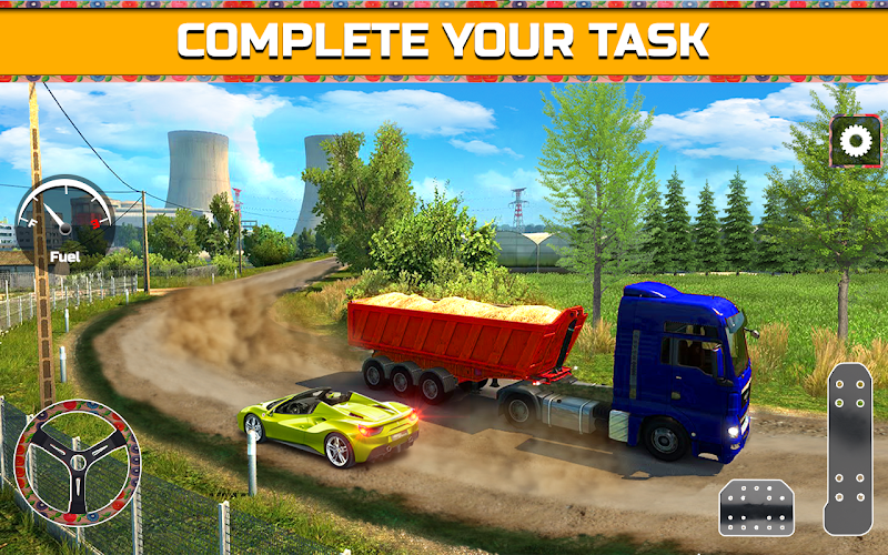 PK Cargo Truck Transport Game ảnh chụp màn hình 3