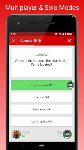 Fan Quiz for MLB экрана 1
