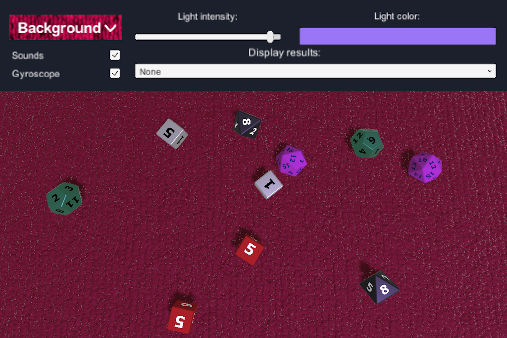 Screenshot Dice Roller Free by One Trick Pony 2