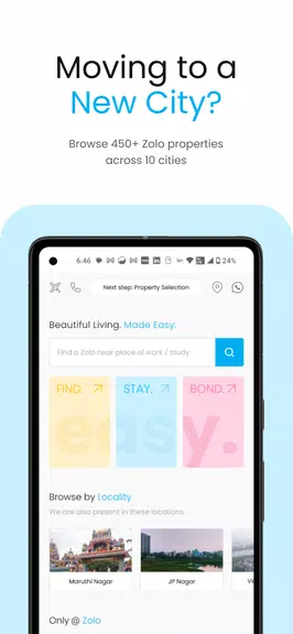 Zolo Coliving - Rent PG Online屏幕截圖0