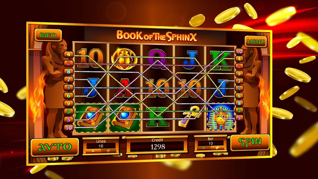 Book Of Sphinx Slot Скриншот 3