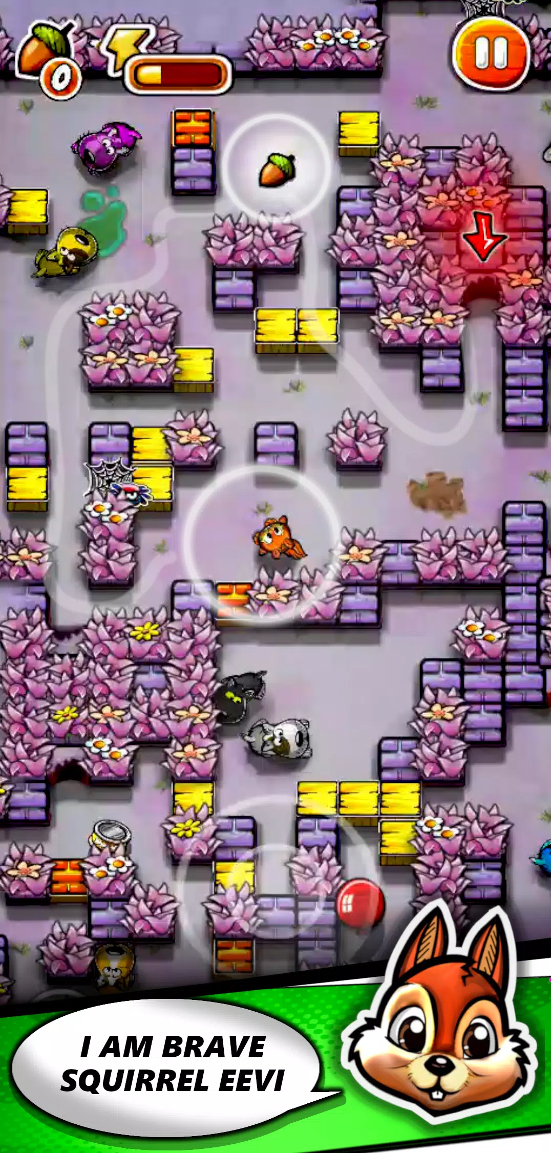 Squirrel Maze Escape zrzut ekranu 3