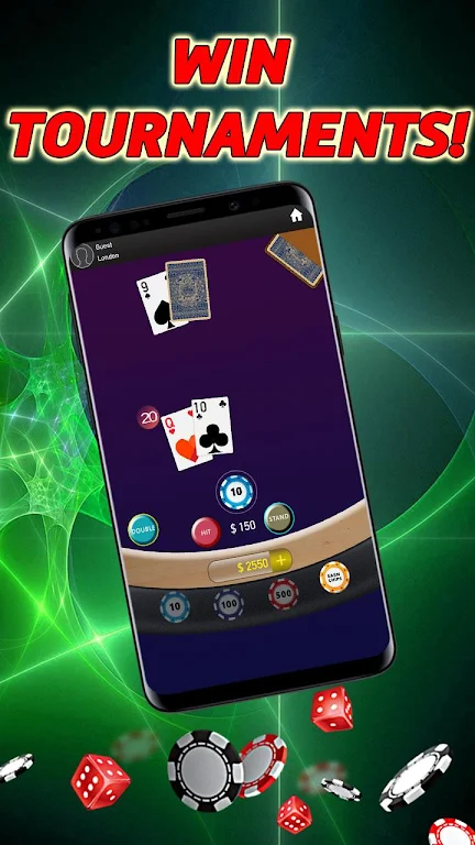 Black Jack for Winners: Card Game capture d’écran 0