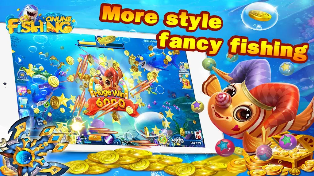 Fishing Online: Classic fish machine, free game屏幕截圖2