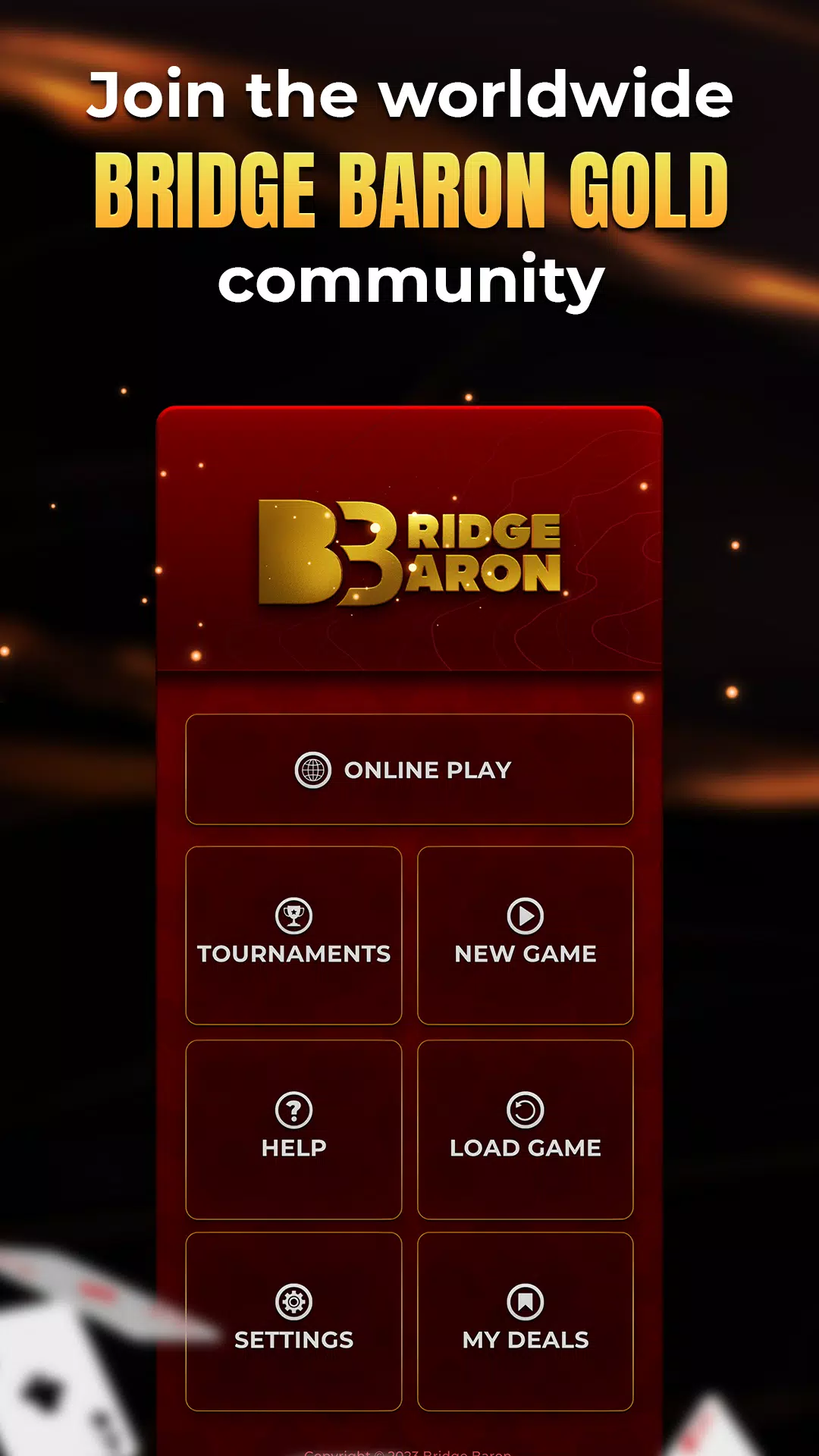 Bridge Baron: Improve & Play ảnh chụp màn hình 0