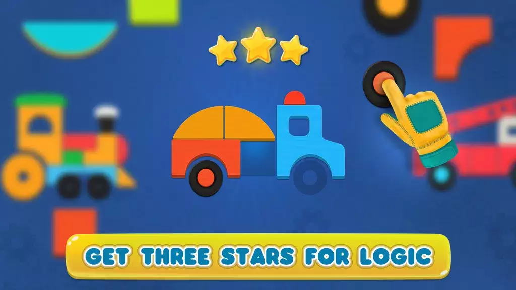 Cosmo Shapes Puzzles for kids स्क्रीनशॉट 3