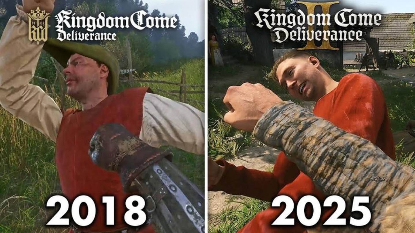 Kingdom Come 2: Grafiken entwickeln sich in der neuesten Gameplay -Enthüllung