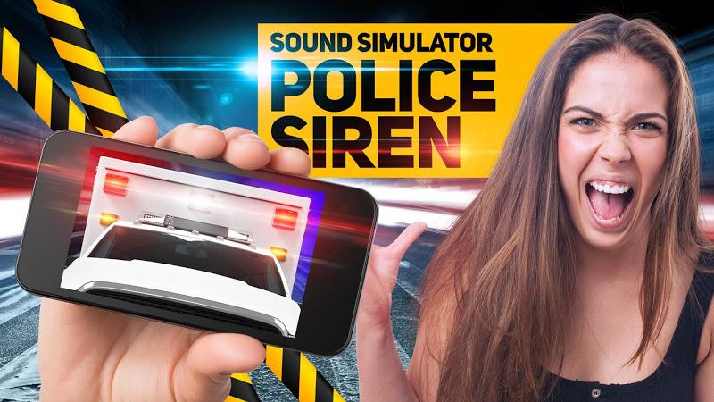 Police sound siren simulator ảnh chụp màn hình 0