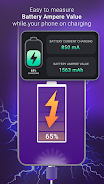 ภาพหน้าจอ Ampere Battery Charging Meter 0