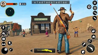 West Cowboy: Shooting Games স্ক্রিনশট 1