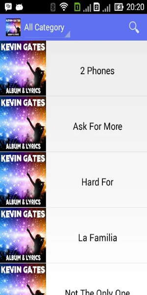 Kevin Gates 2 Phones - Lyrics экрана 0