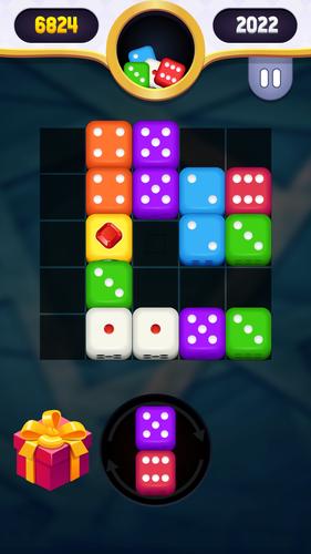 Merge Block: Dice Puzzle Captura de pantalla 1