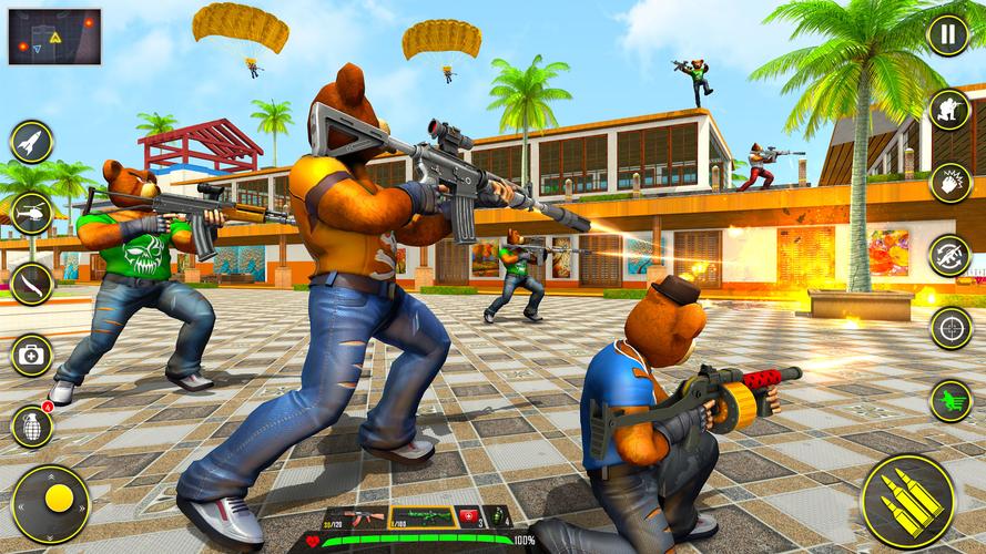 Teddy Bear Gun Shooting Game屏幕截圖3