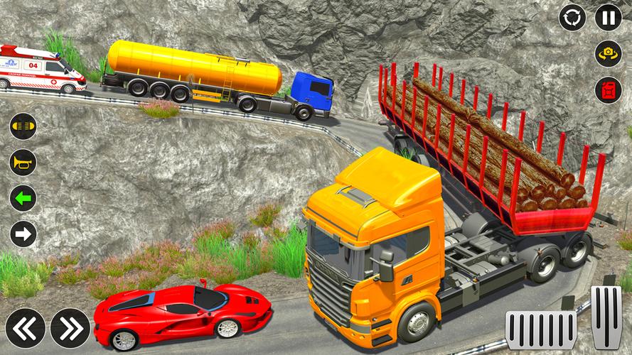 Truck Driving Game Truck Games स्क्रीनशॉट 2