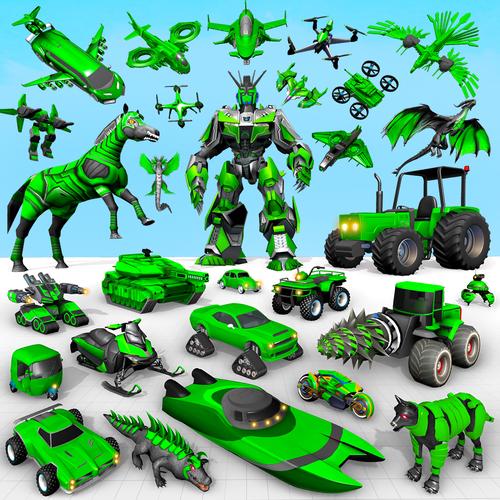 Horse Robot: Car Robot Gamesスクリーンショット0