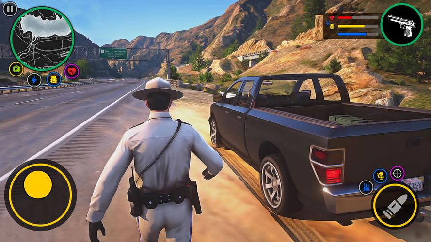 Police Van Driving: Cop Games ကိုဖန်သားပြင်0
