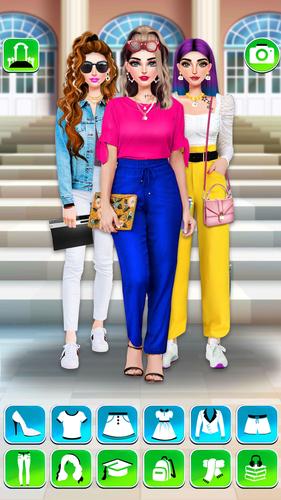 College Girls Fashion Dress Up Скриншот 0