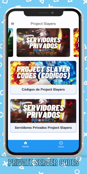 Project Slayers Codes Privados screenshot 2