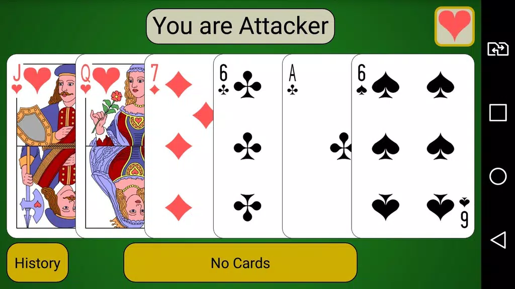ภาพหน้าจอ LG webOS card game Durak 1