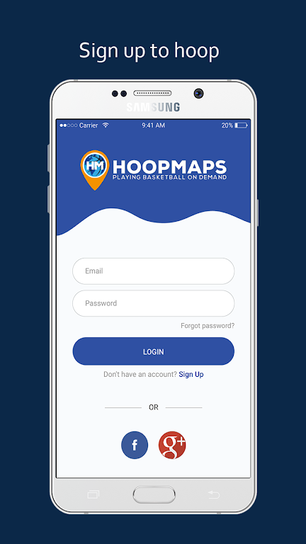 ภาพหน้าจอ Hoopmaps 0