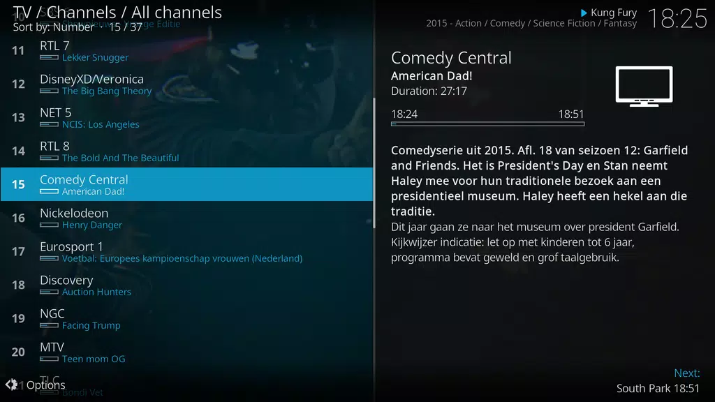 Kodi Captura de tela 2