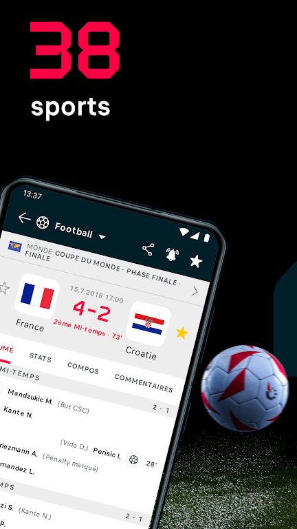 Flashscore - flash résultats ကိုဖန်သားပြင်1