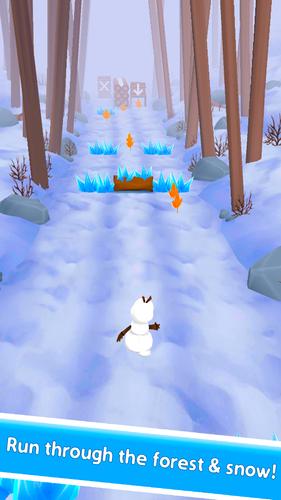 Snowman Rush屏幕截圖3