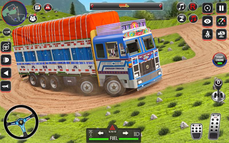 Indian Truck Drive Truck Games屏幕截圖2