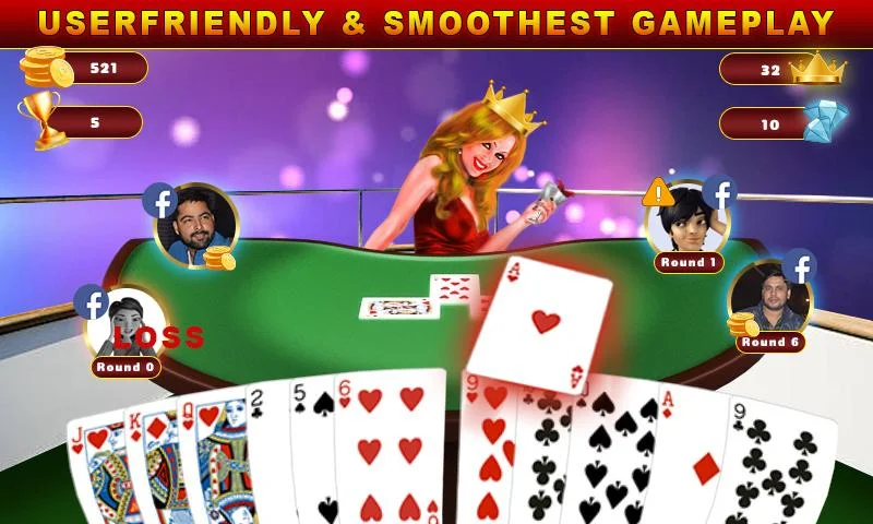 Call Break Gold Spades: Play Original Card Games屏幕截圖1
