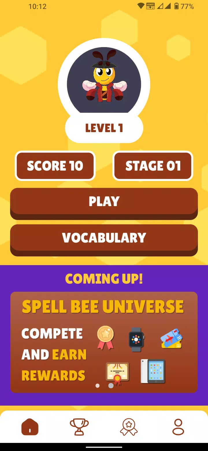 SpellBee Universe应用截图第0张