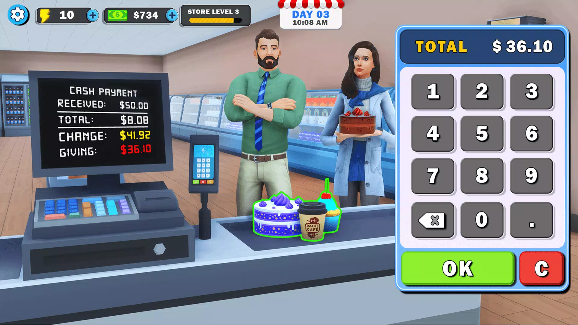 Bakery Supermart Simulator captura de pantalla 3