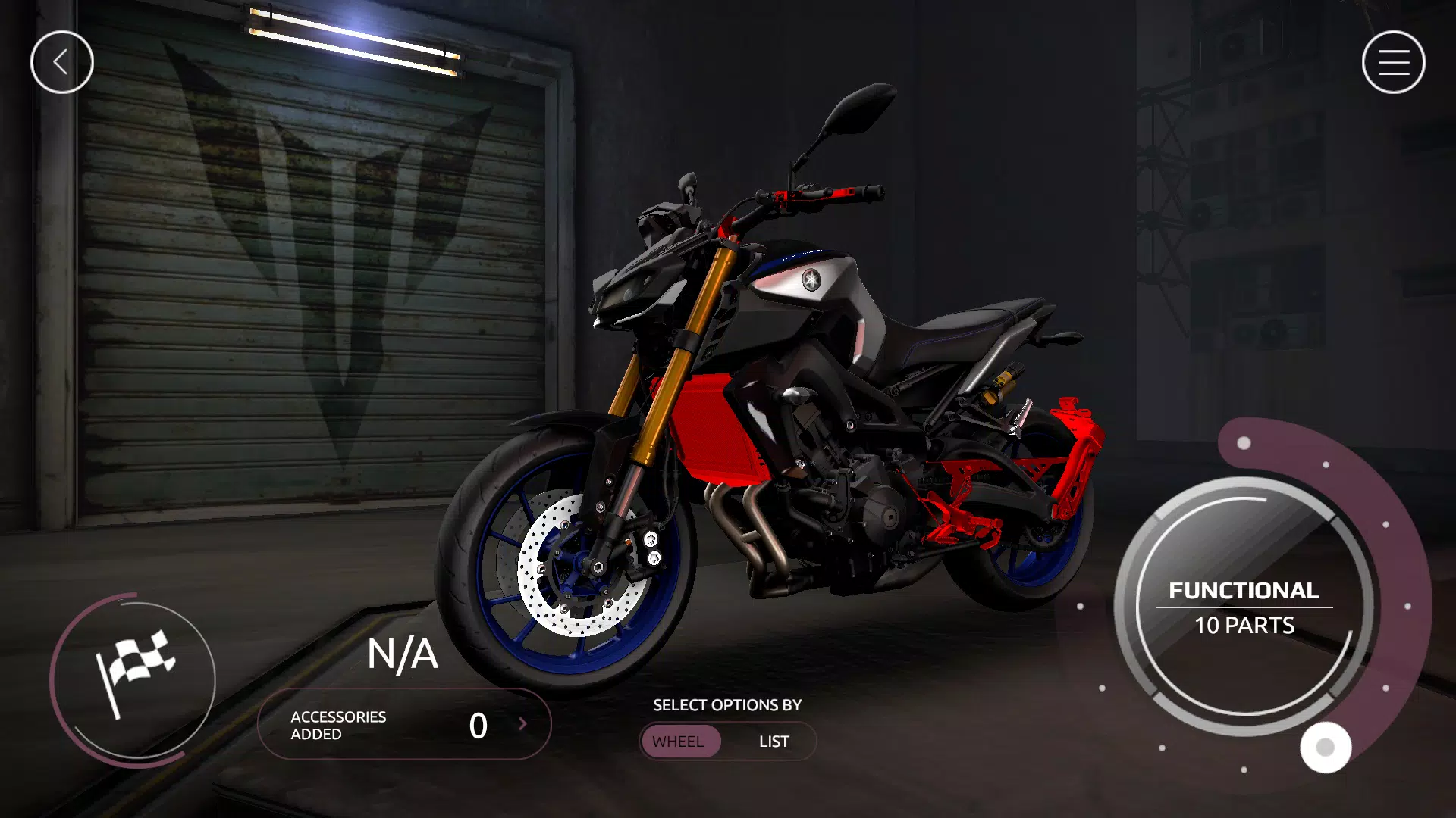 Screenshot Yamaha MyGarage 0