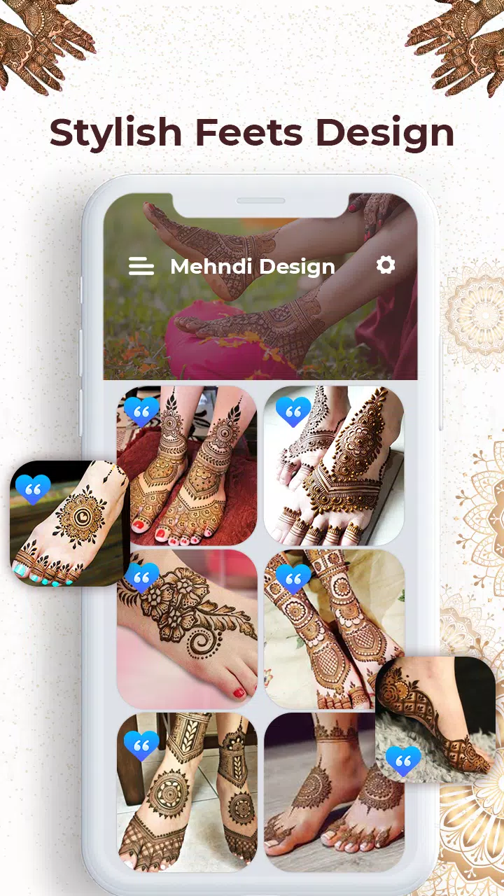 Eid Mehndi Designs 2024 ကိုဖန်သားပြင်2