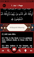 ภาพหน้าจอ The Holy Quran and its Meaning 3