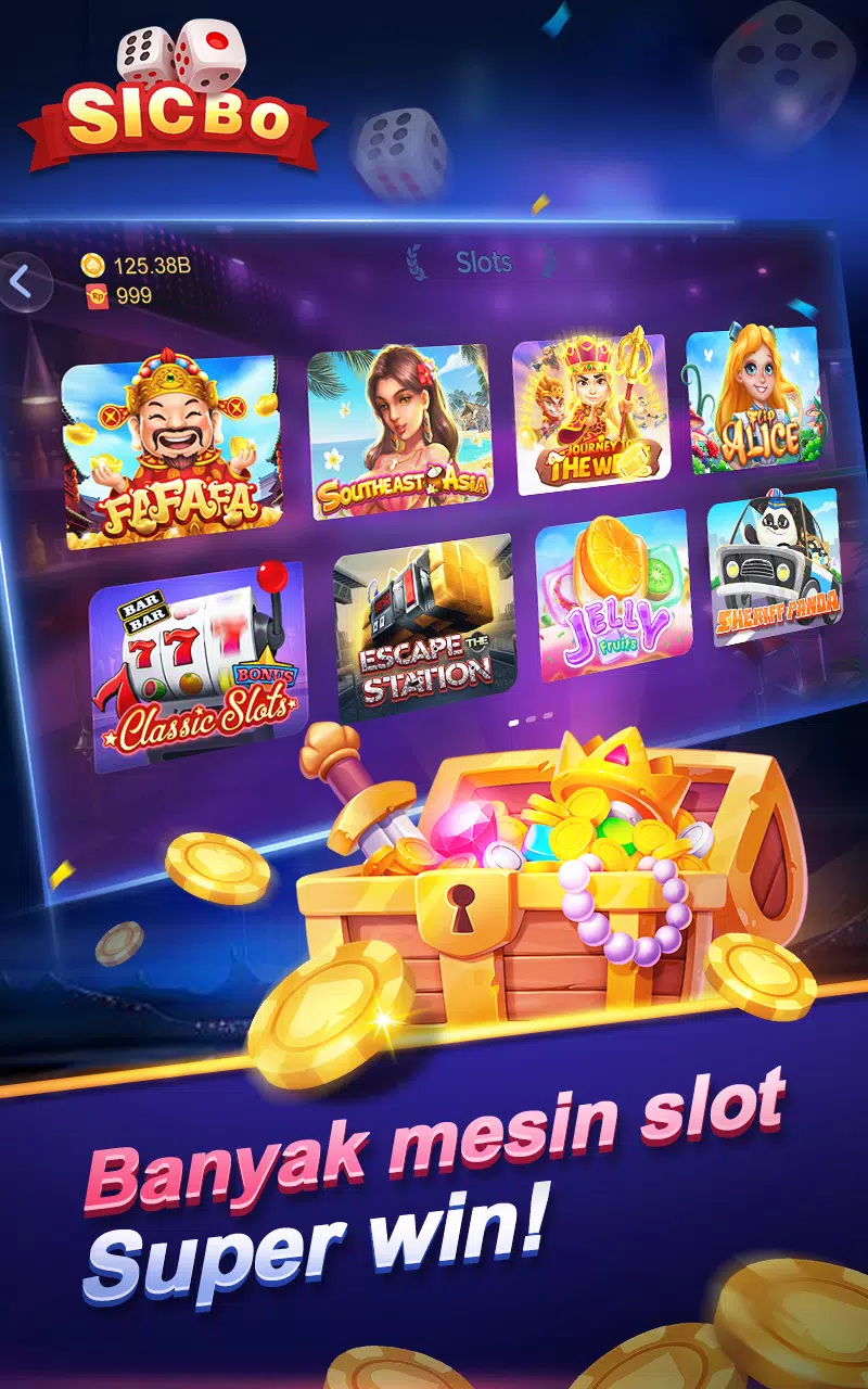 SicBo Casino Dice Game ảnh chụp màn hình 1