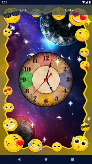 Galaxy Universe Live Wallpaperスクリーンショット1