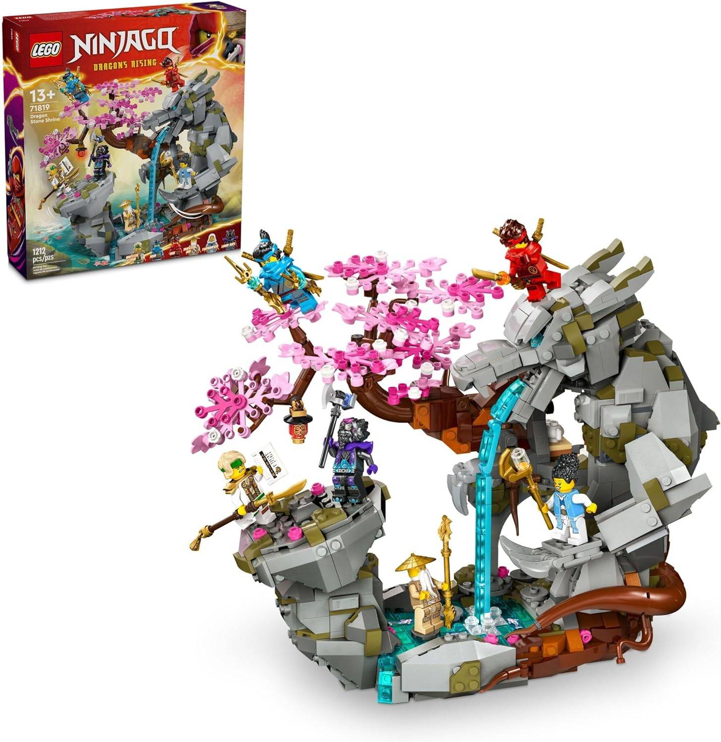 Sanctuaire de pierre de dragon LEGO