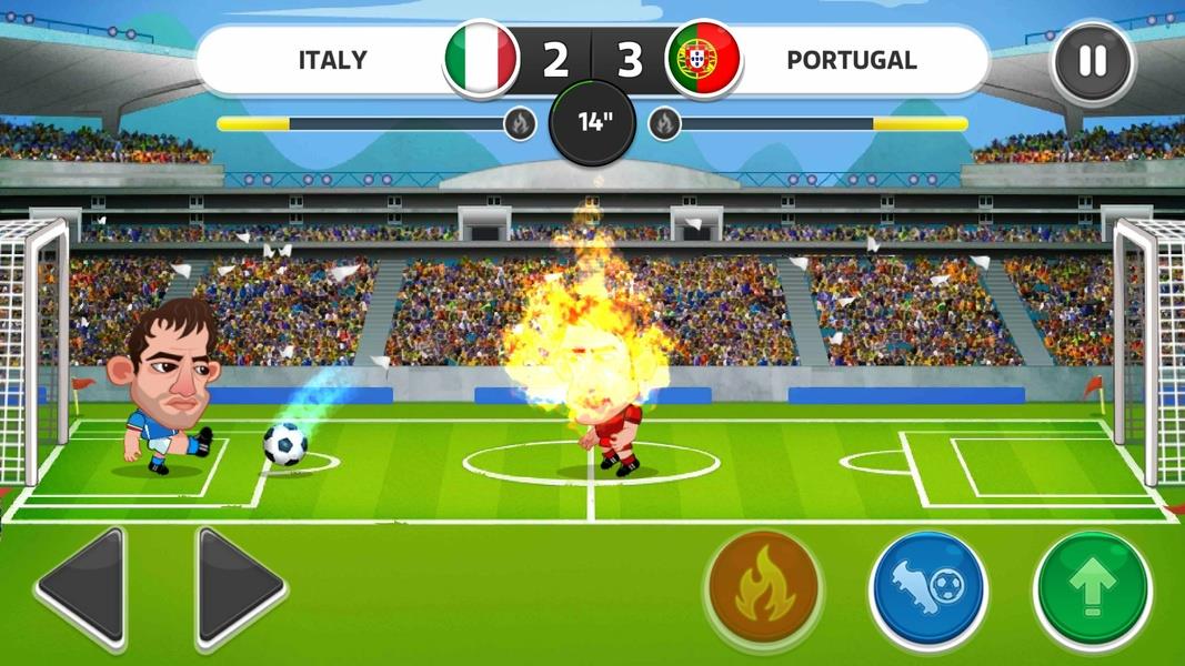 ภาพหน้าจอ EURO 2016 Head Soccer 2