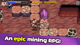 Mine Quest 2: RPG Jeu Minier Capture d'écran 0